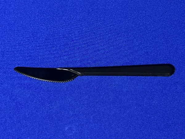 Нож одноразовый Кристалл 180мм черный М