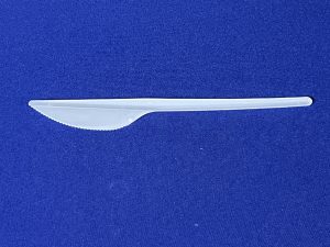 Нож 16,5см белый полистирол (200 шт/уп )  (ПСП)