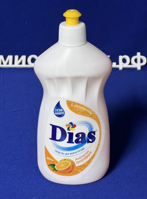 Моющее средство для посуды Dias c глицерином 500 мл в ассортименте МП