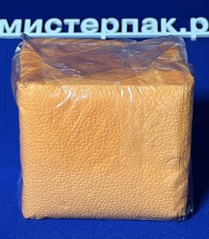 Салфетки целлюлозные "Pawa" интенсив оранжевые (100шт)